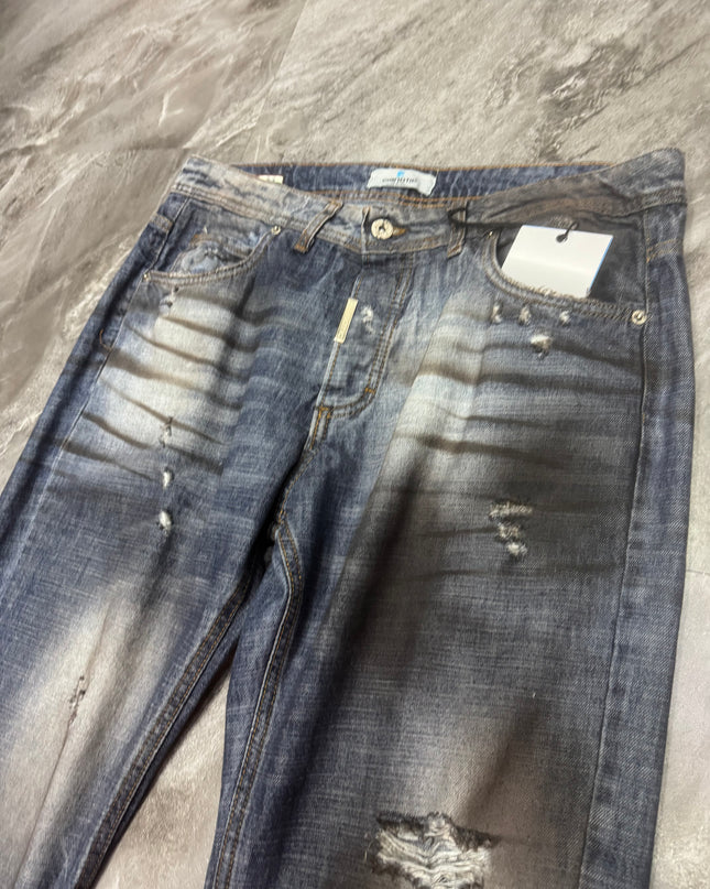 Jeans cianotic