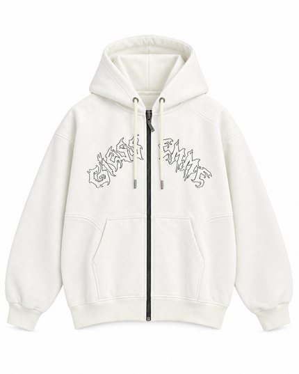 FELPA ZIP GHOST