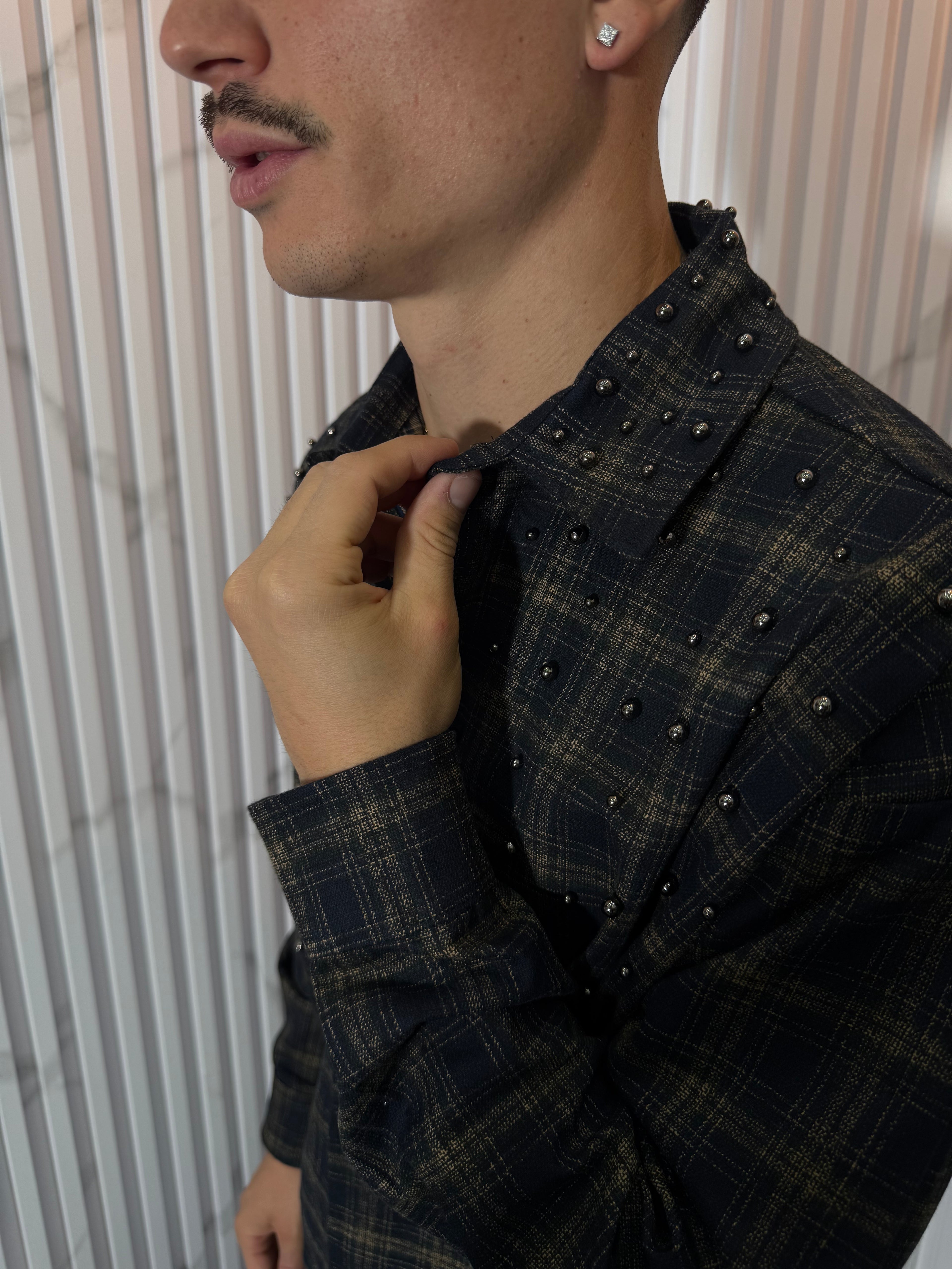 Camicia Bunker con brillantini