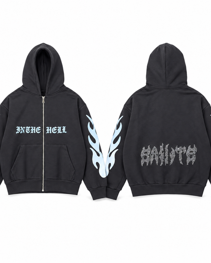 FELPA ZIP IN THE HELL