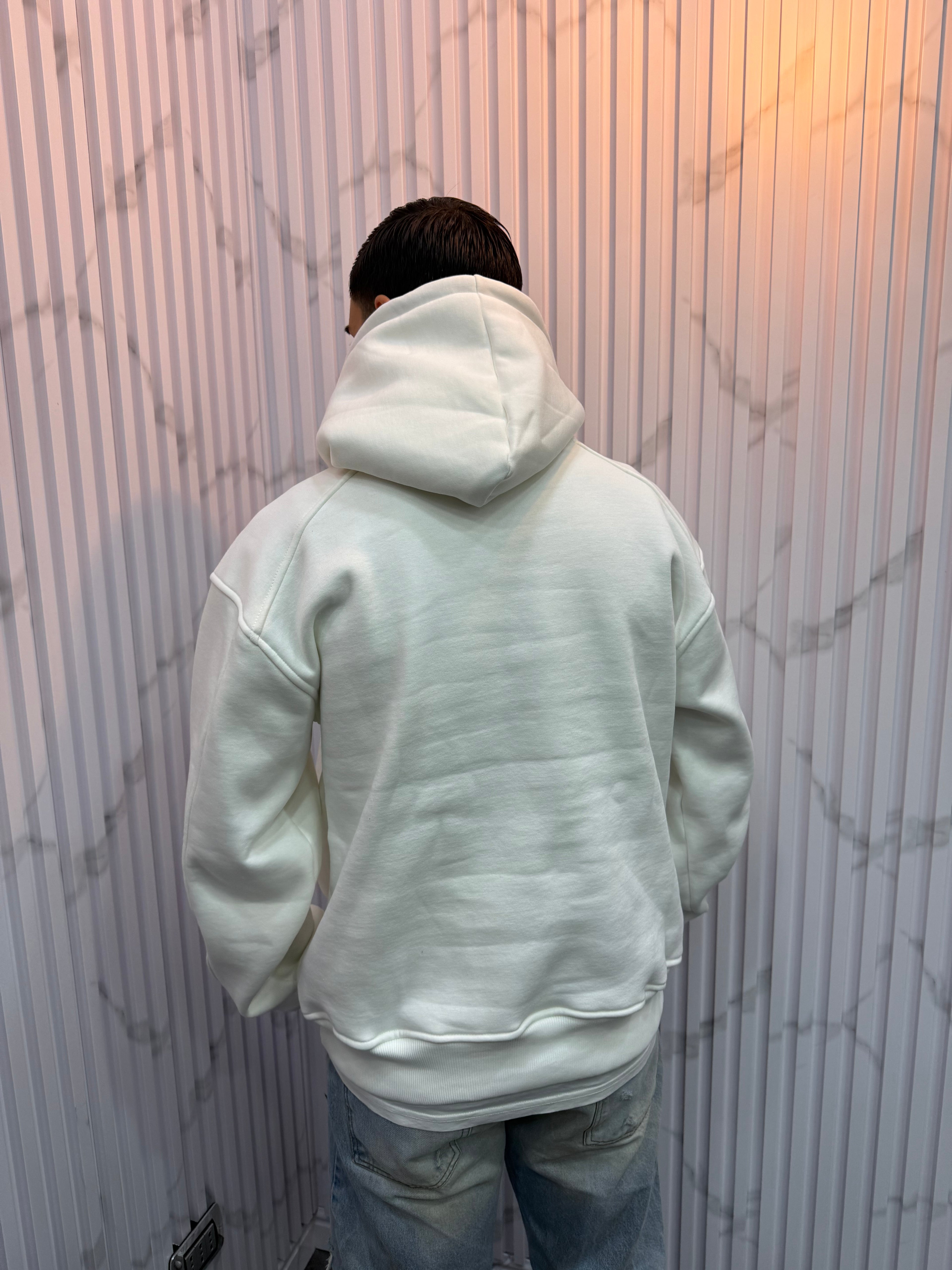 Felpa Mercury Bianca