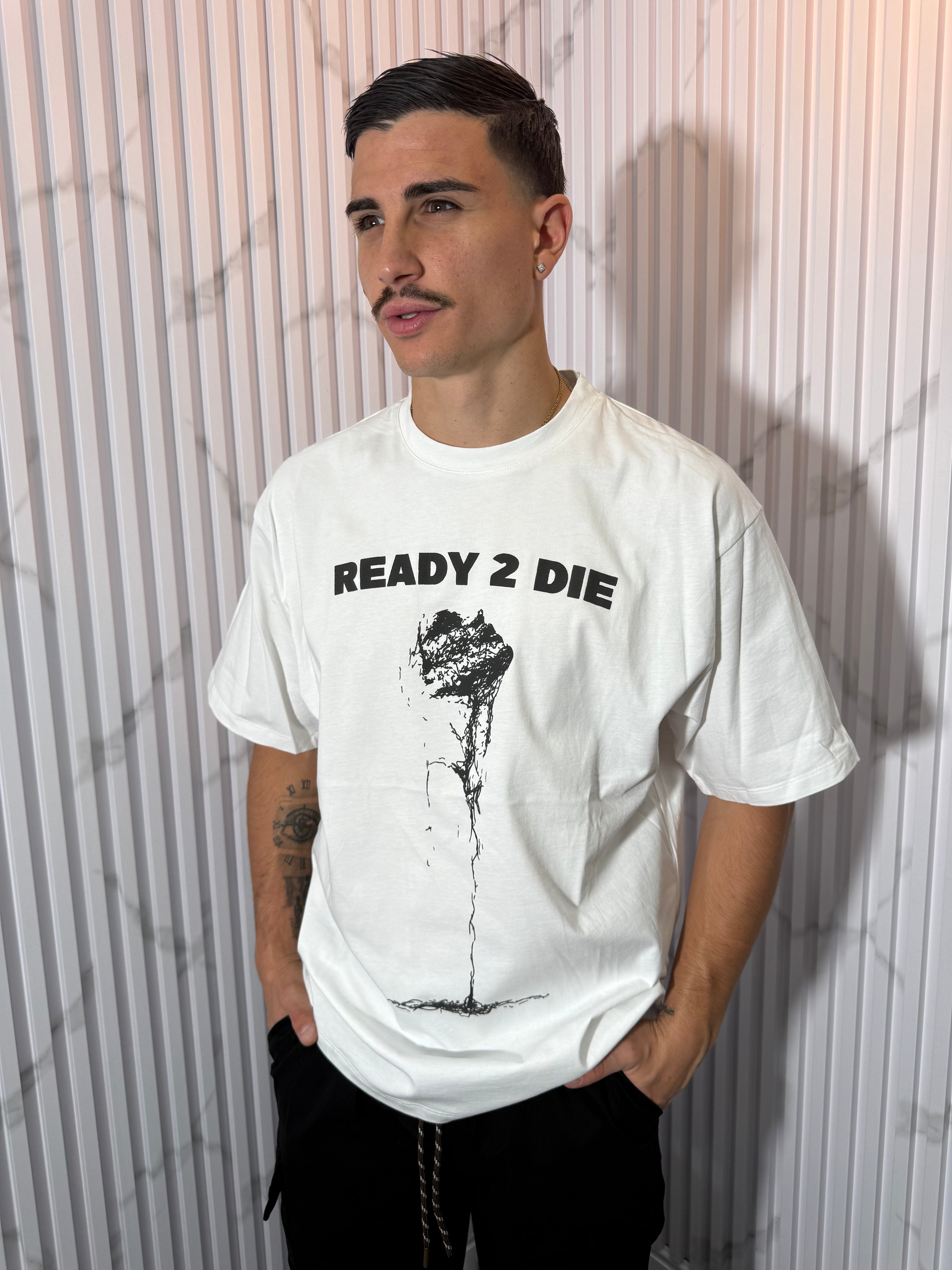 Shirt bianca Ready to Die