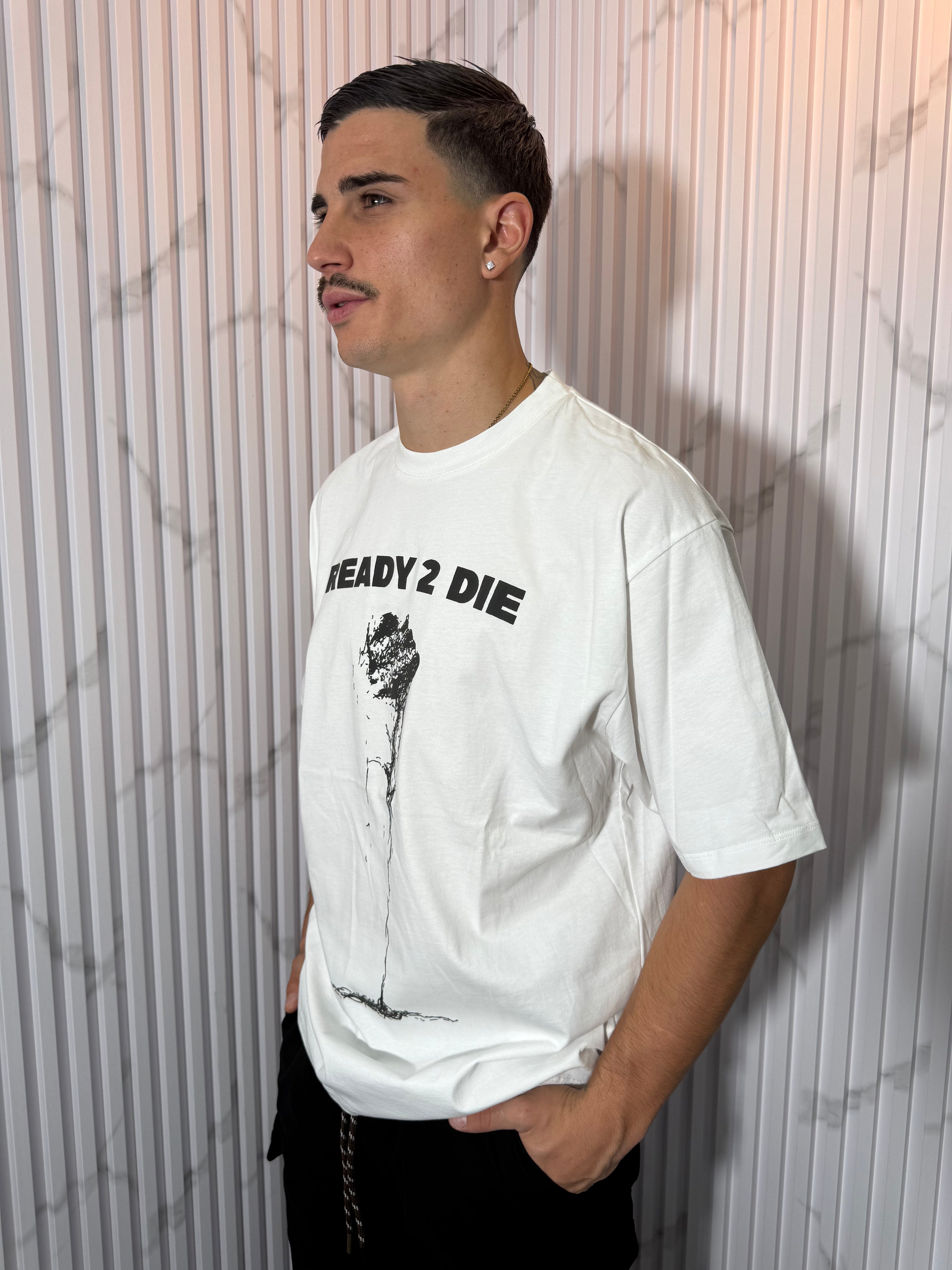 Shirt bianca Ready to Die