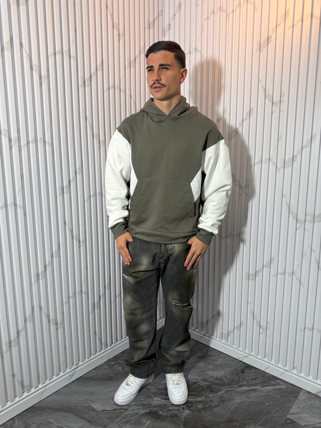 Jeans Cianotic Spider Effect