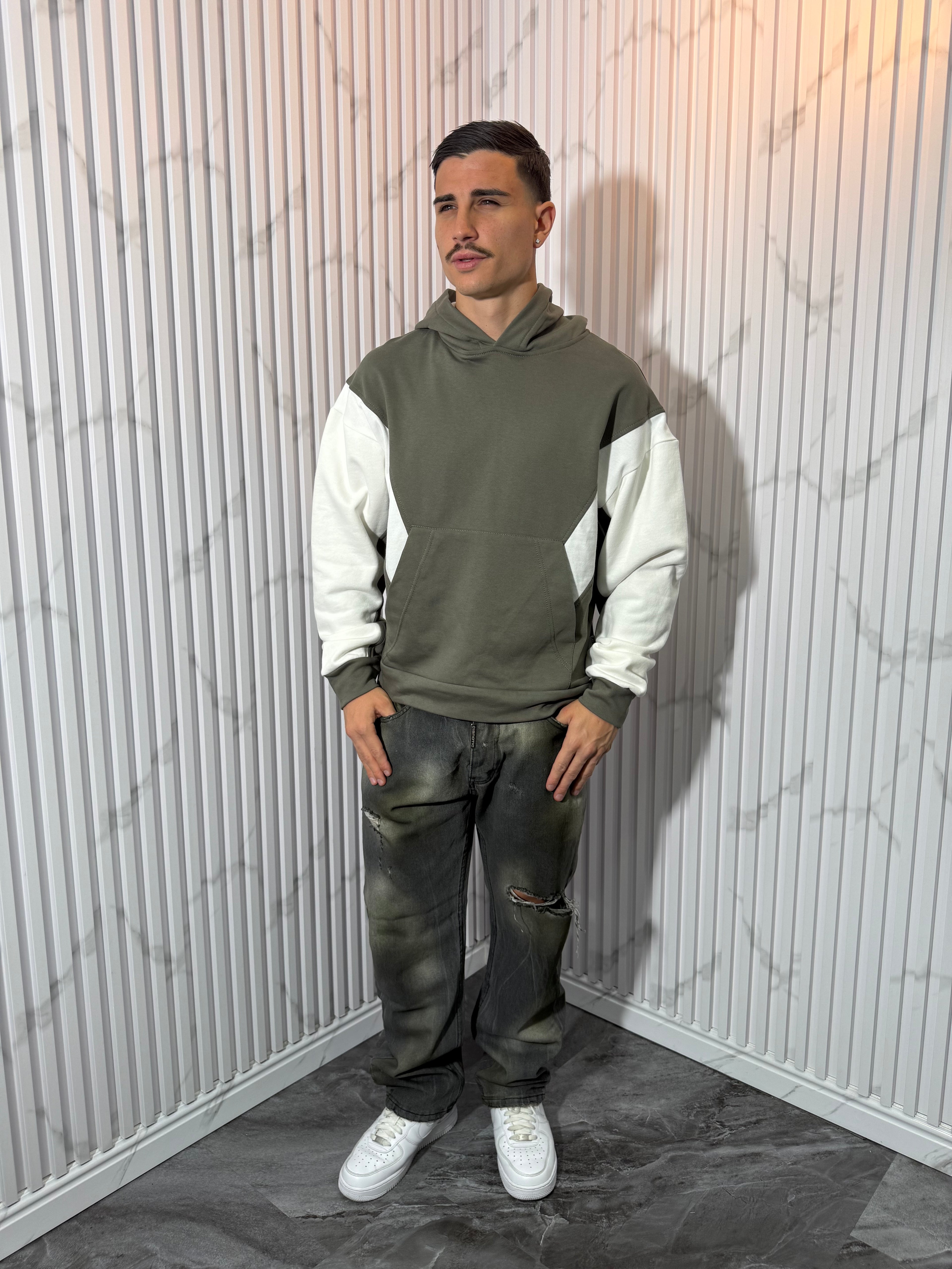 Jeans Cianotic Spider Effect