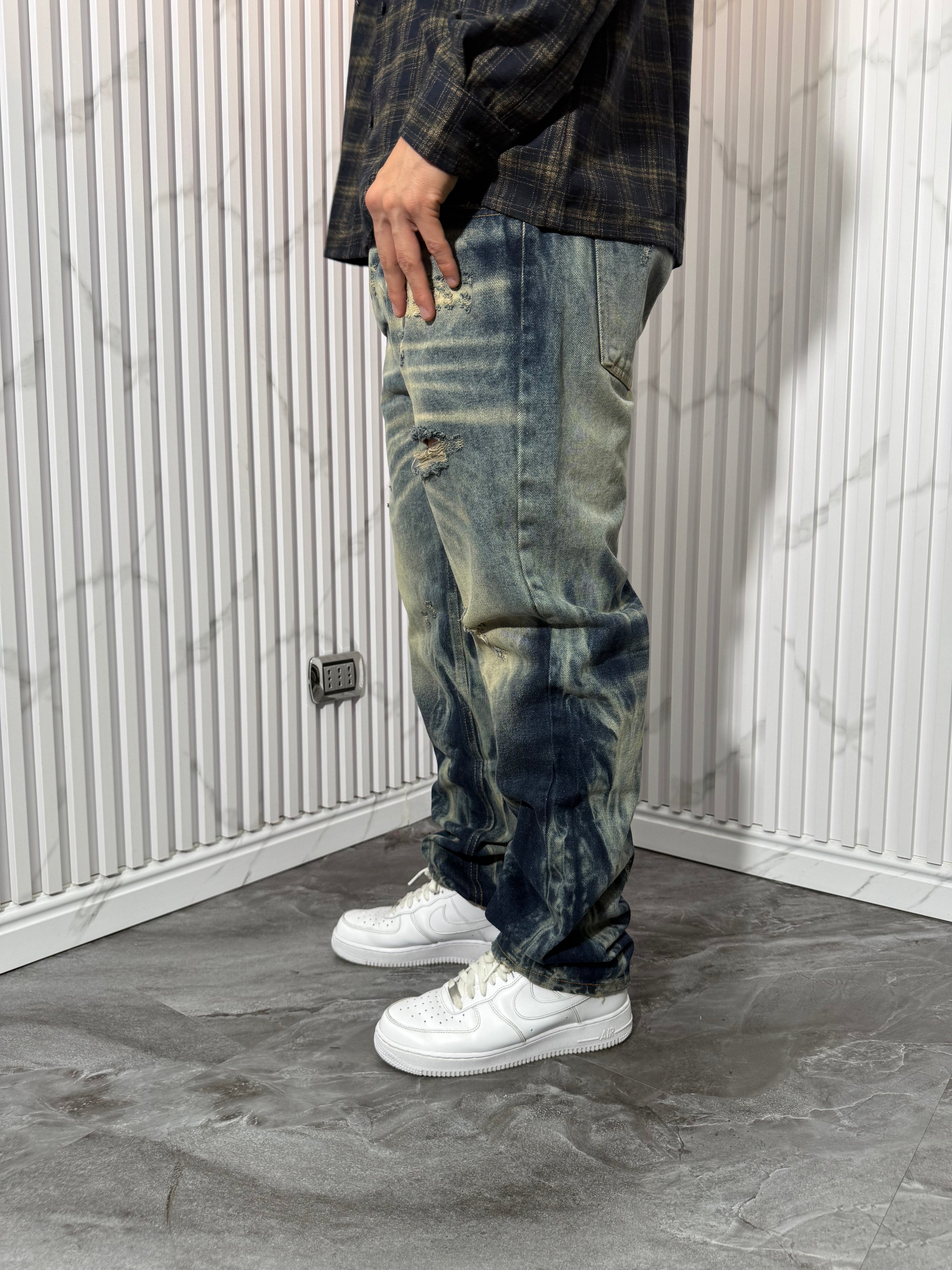 Jeans Cianotic MMT Blu Sabbiato