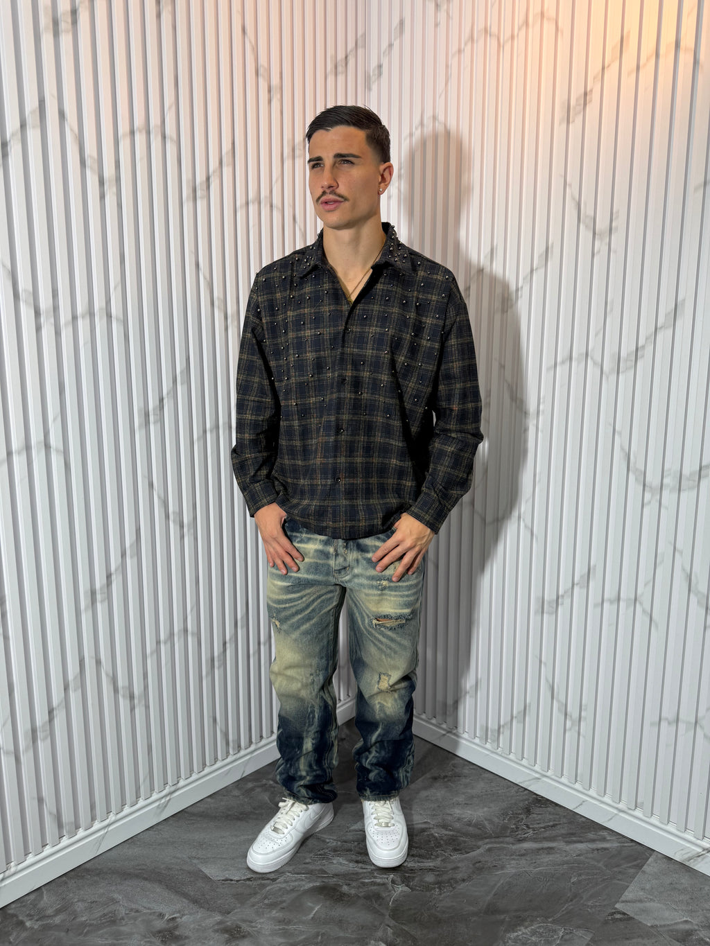 Jeans Cianotic MMT Blu Sabbiato