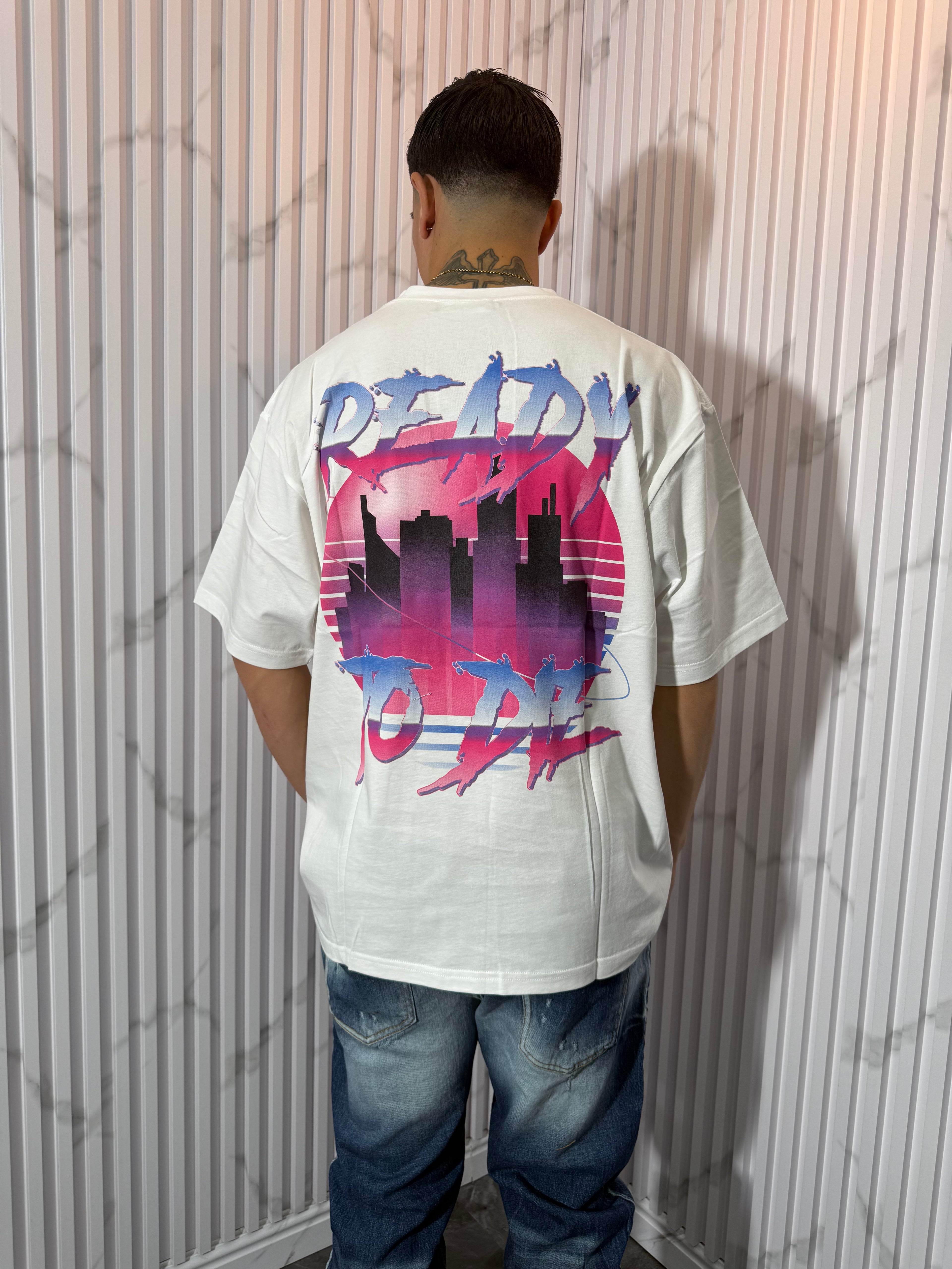 Shirt bianca Ready to Die