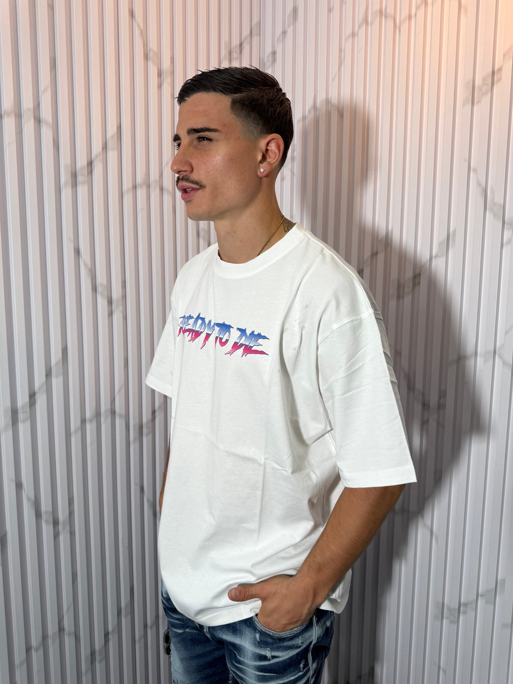 Shirt bianca Ready to Die