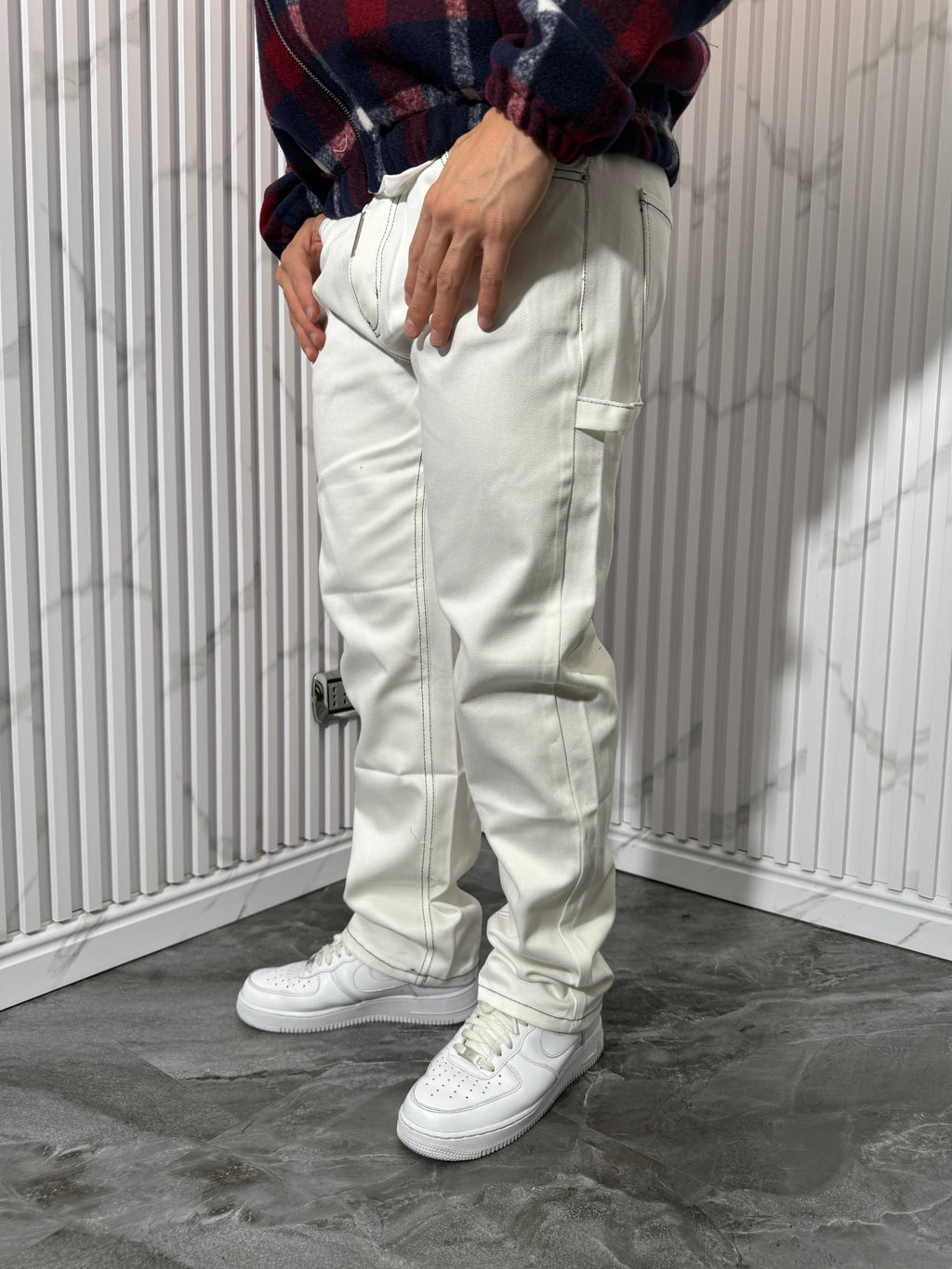 Jeans Bianco Cianotic Regular