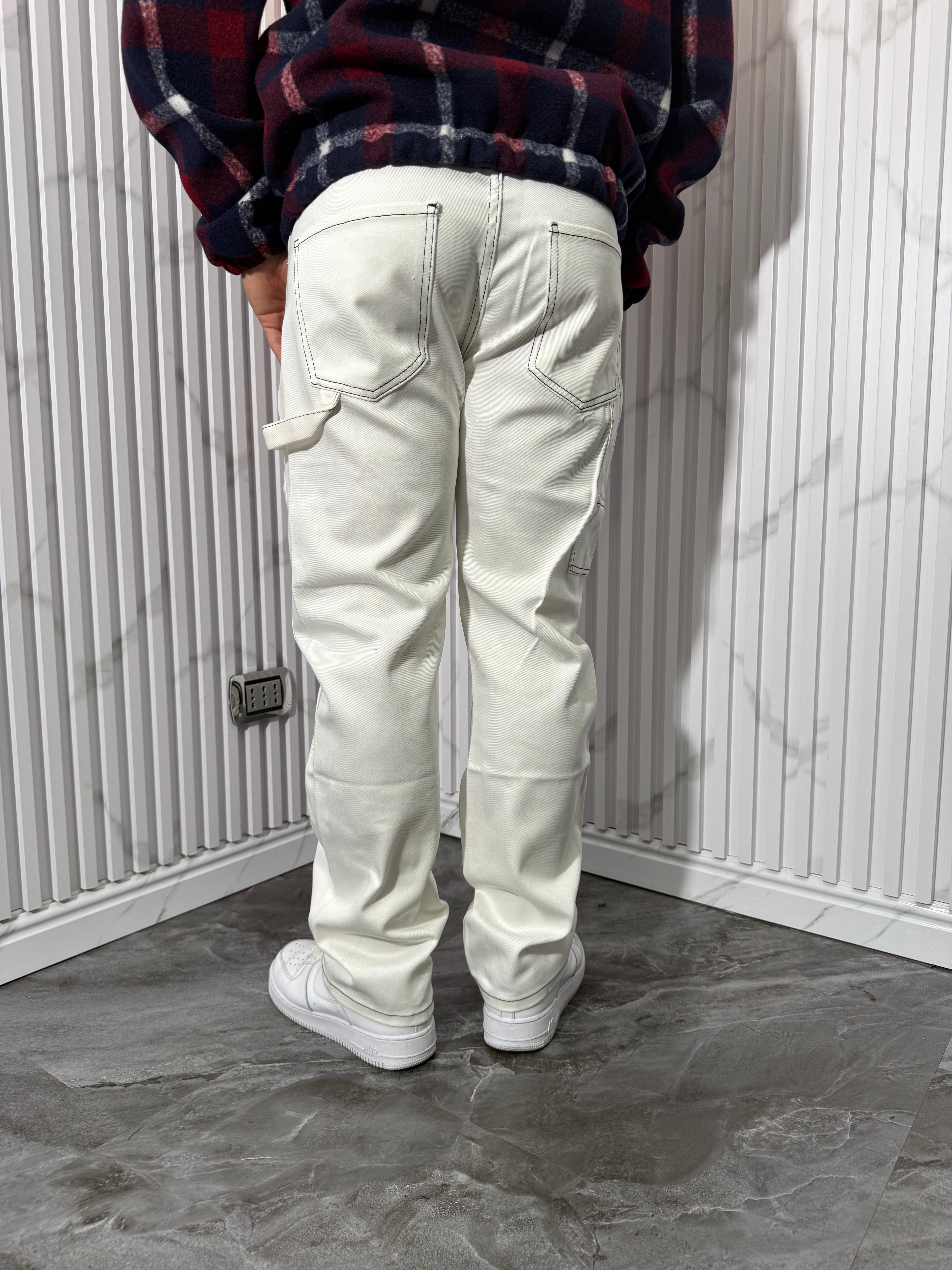 Jeans Bianco Cianotic Regular