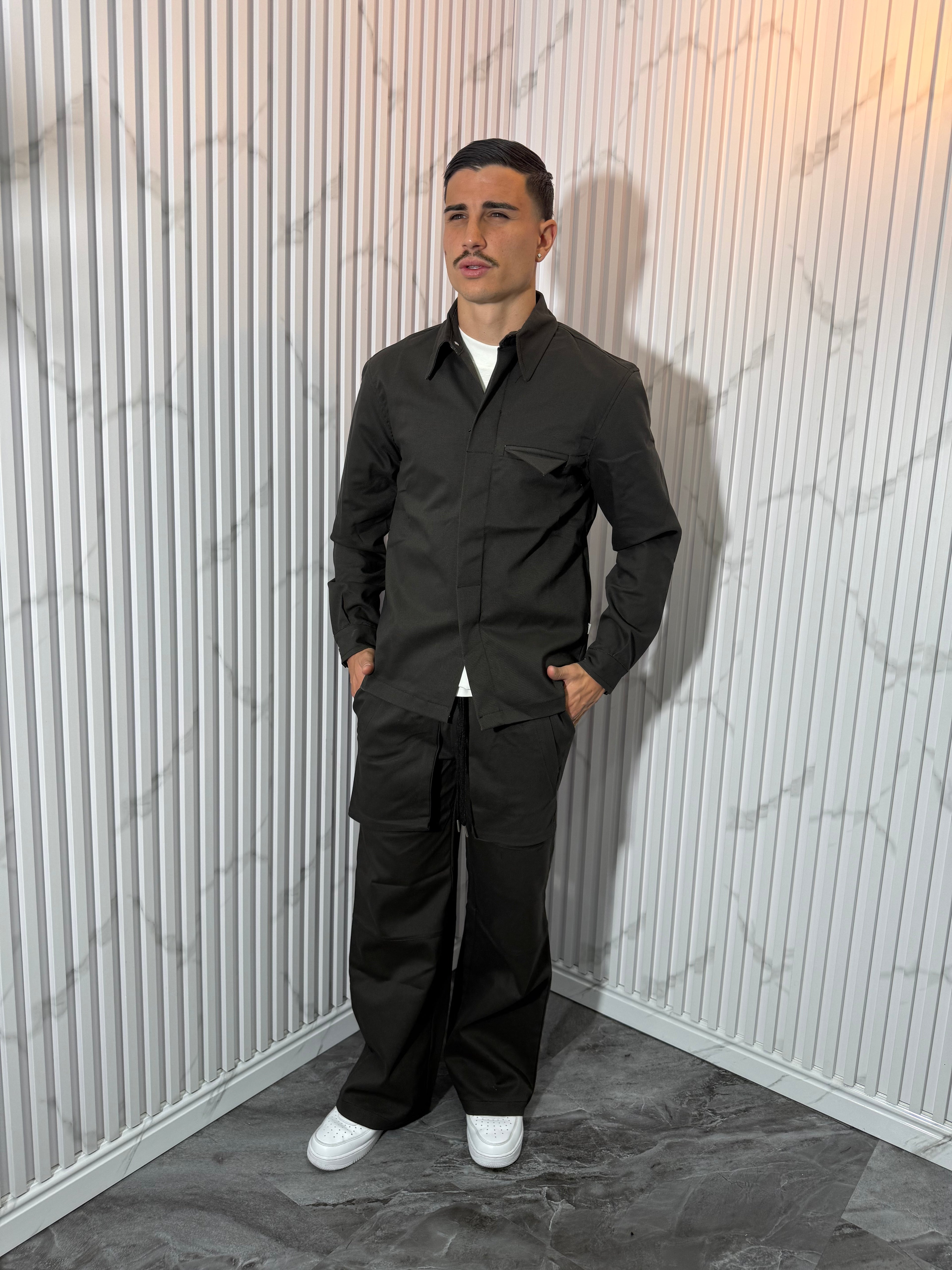 Coordinato Fear Nero