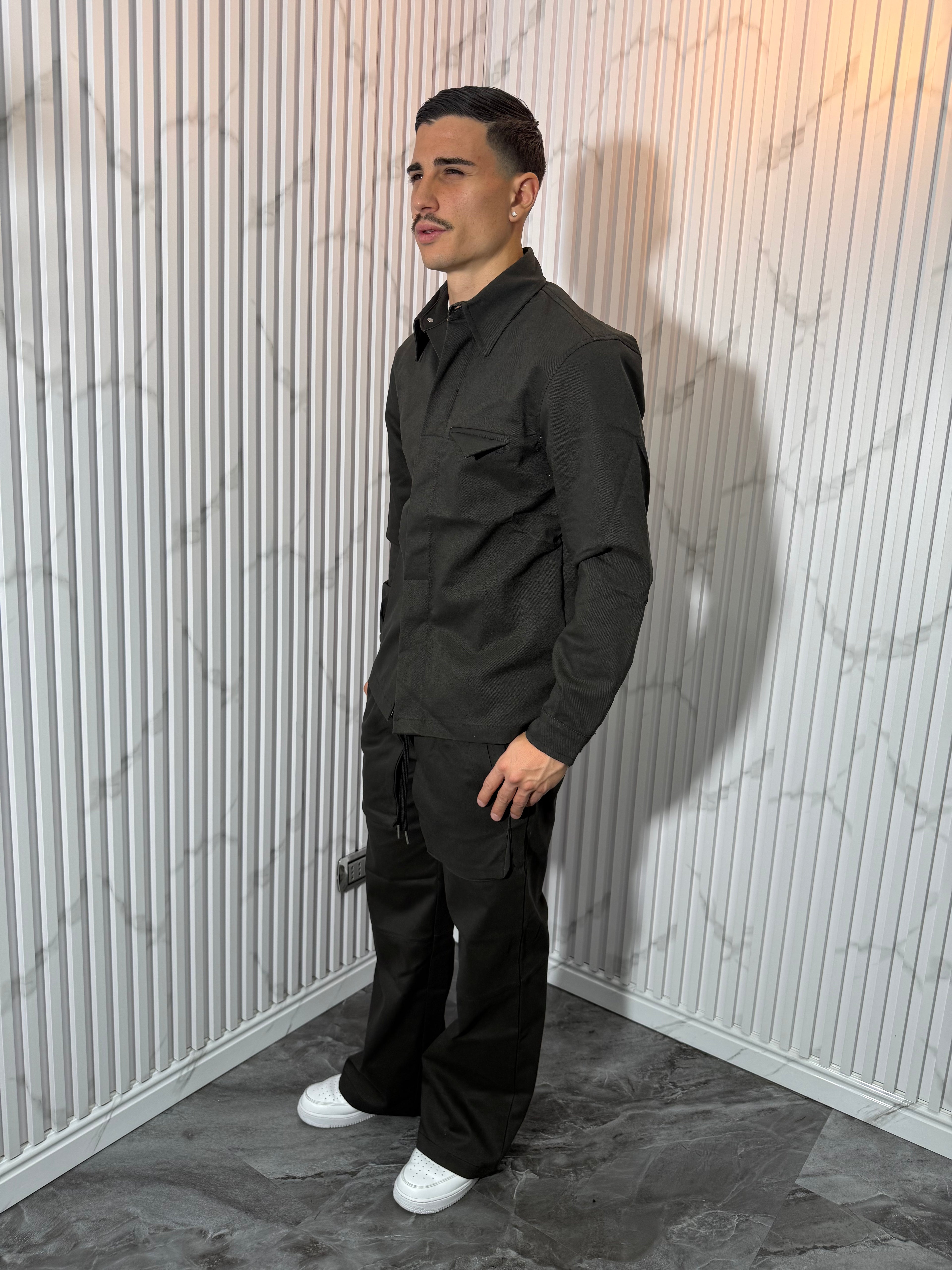 Coordinato Fear Nero