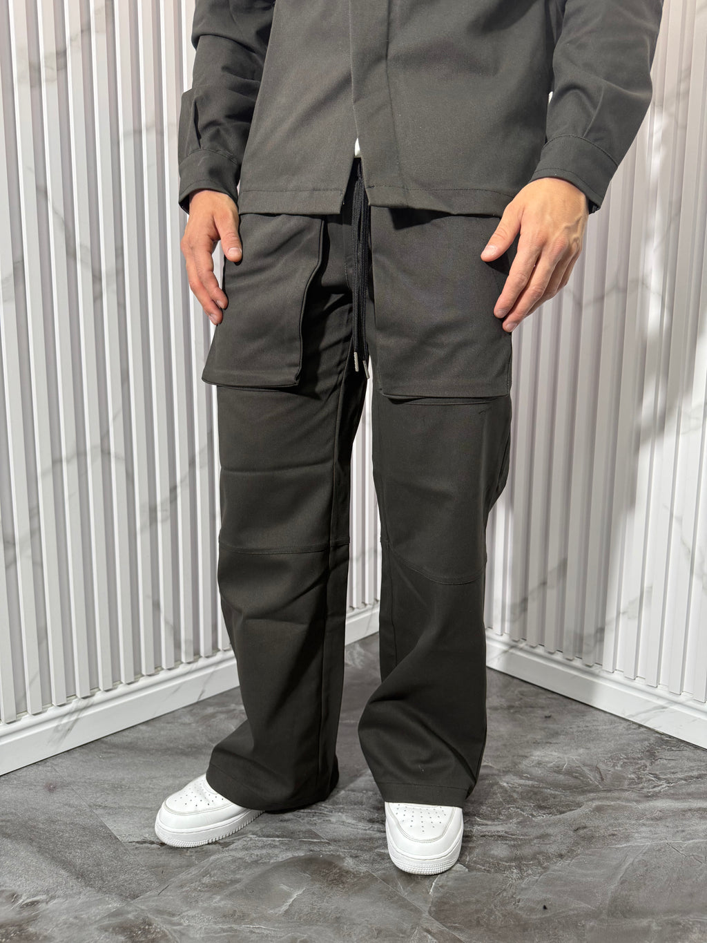 Coordinato Fear Nero