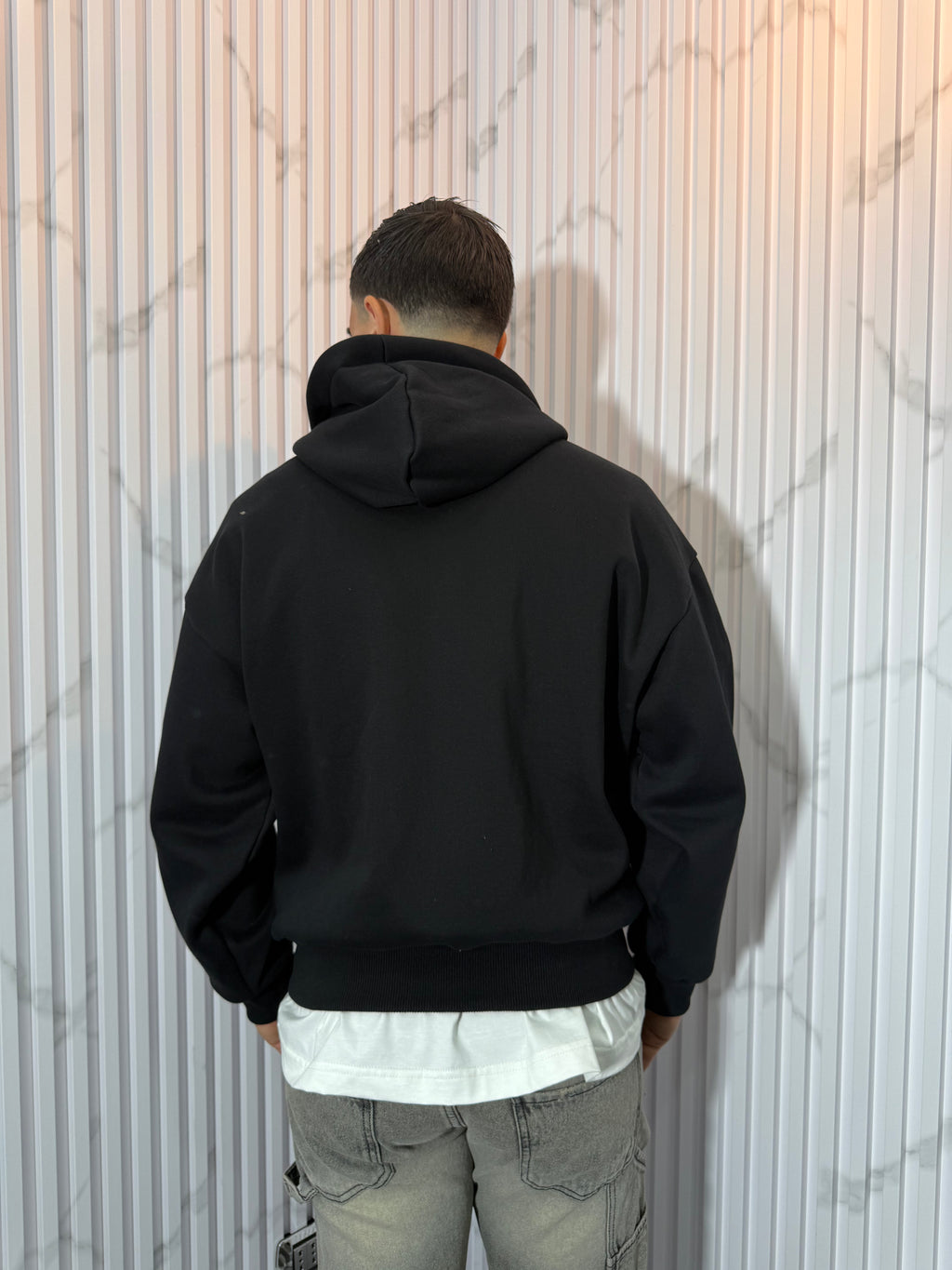 Felpa Croce e Borchie