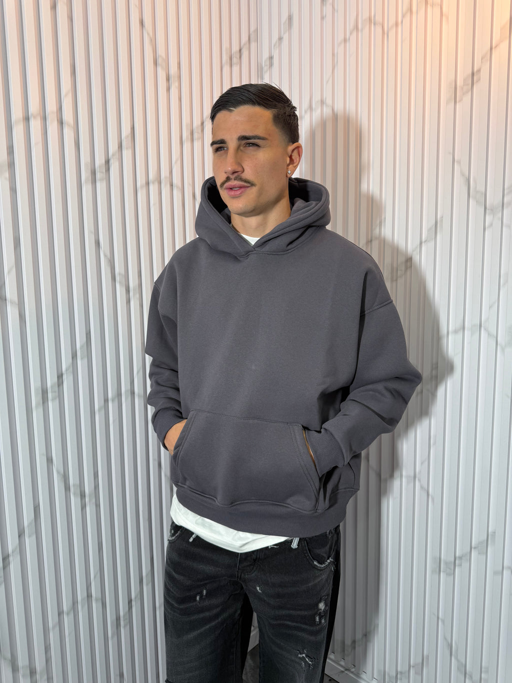 Felpa Cianotic Piombo