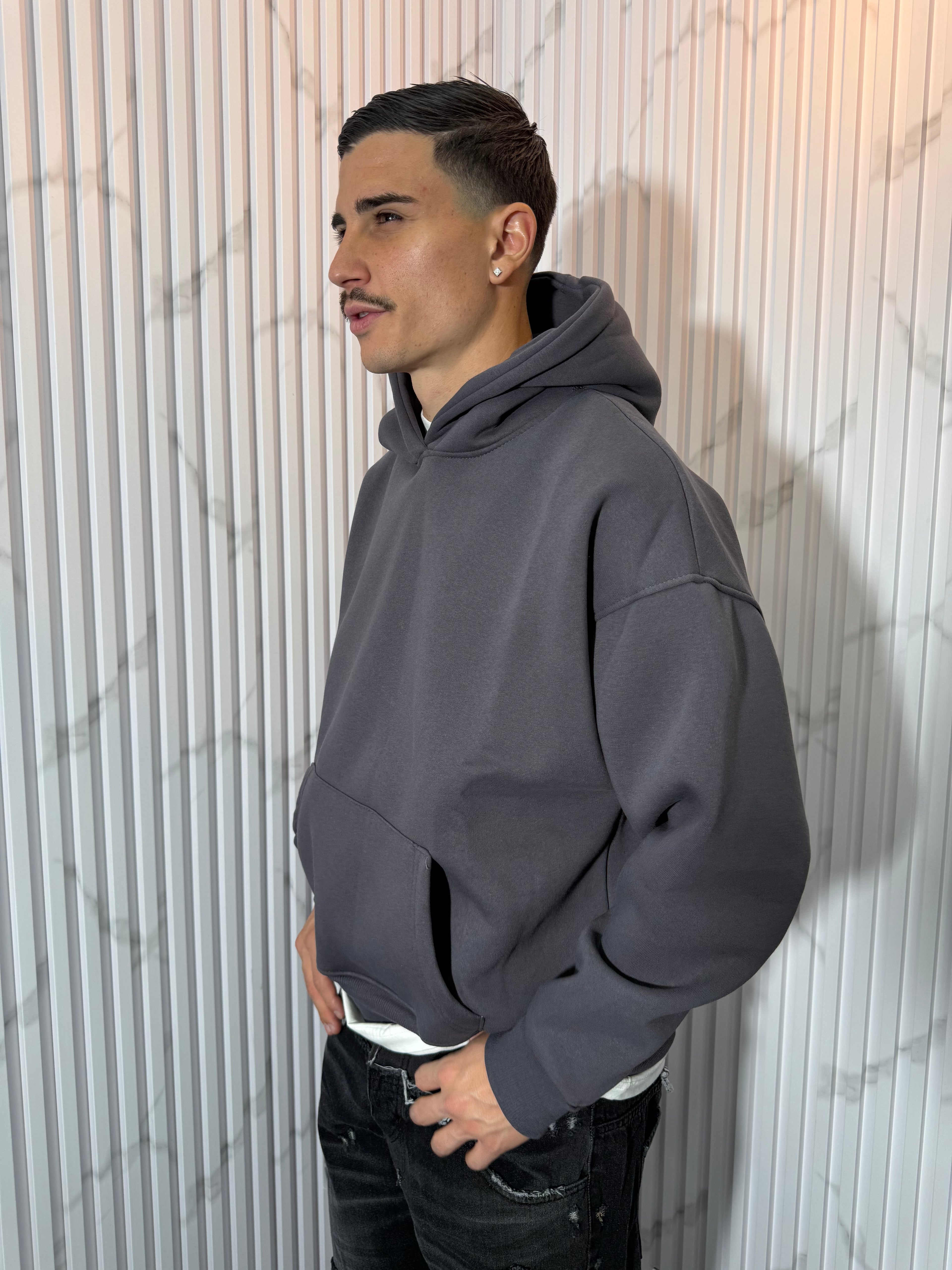 Felpa Cianotic Piombo